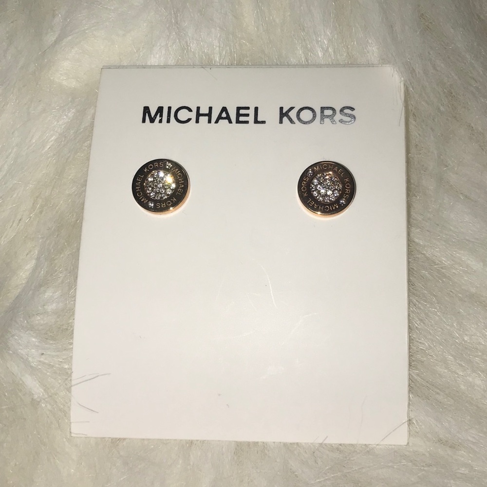 Michael Kors Rose Gold Earrings! 💕